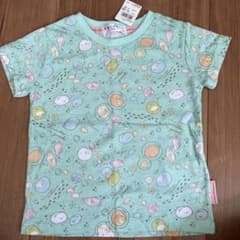 すみっコぐらし　ミントグリーン Tシャツ 110のサムネイル