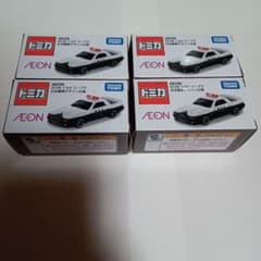 トミカ イオンオリジナル トヨタスープラ 日本警察デザイン仕様 4台