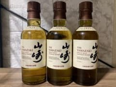 サントリー 山崎 シングルモルトウイスキー 180ml 3本セット 響 白州