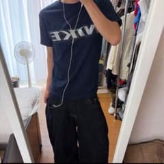 90s 00s nike tシャツ デカロゴ y2k archive - メルカリ