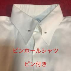 白ピンホールシャツ！ピン付き！#ブルックスブラザーズ#ラルフローレン##ビームスのサムネイル