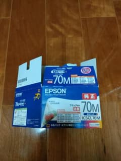 専用☆　EPSON純正インクカートリッジ IC6CL70のサムネイル