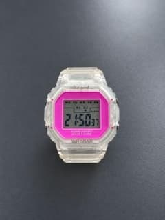 【美品】niko and ... デジタル腕時計 クリアピンクのサムネイル