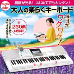 CASIO 電子キーボード　大人の楽らくキーボード　LK-516のサムネイル