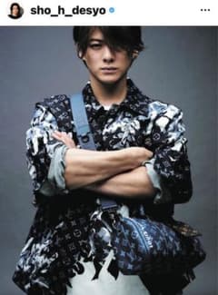 ルイヴィトン　louis vuittonモノグラムコットンピケTシャツ　平野紫耀 m62725204600_1.jpg?1744761593