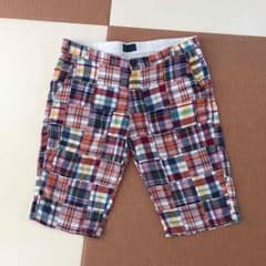 きのぴ様専用 パッチワークショートパンツ メンズL レイジブルーのサムネイル