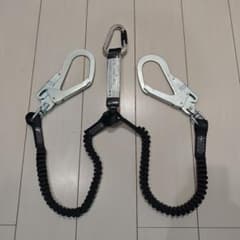 ３M スリーエム フルハーネス用 ダブルじゃばらランヤード 自在環継手式 新品のサムネイル