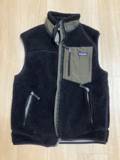 Patagonia ベスト ブラック - メルカリ