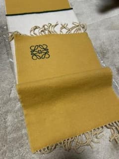 専用LOEWE バイカラー　マフラーのサムネイル