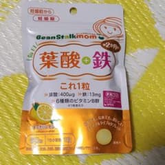 ビーンスタークマム 葉酸&鉄60粒　約2ヶ月分のサムネイル