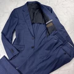 美品 ポールスミス×ロロピアーナ SOHO スーツ M ネイビー　日本製 美品 ポールスミス×ロロピアーナ SOHO スーツ M ネイビー 日本製