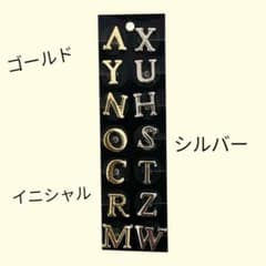 金粒⭐︎イニシャル耳つぼシールゴールドのサムネイル