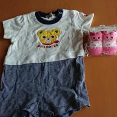 値下げ☆未使用☆ミキハウス 服と靴下のサムネイル