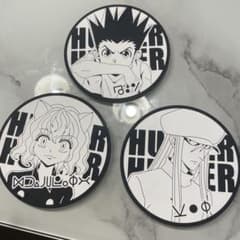 HUNTER×HUNTER 코스터 3종 세트 곤 카이트 네펠피토