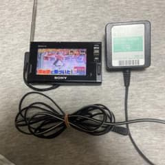 ソニー ワンセグテレビ ブラビア XDV-D500 ブラック ACアダプター付き