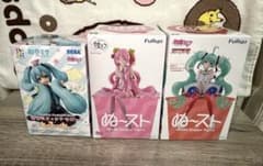 初音ミク　桜ミク　フィギュア 3種セットのサムネイル