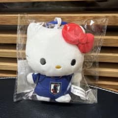 ハローキティ サッカー日本代表ぬいぐるみ 40th ハローキティ サッカー日本代表 ぬいぐるみ マスコット ワールドカップ