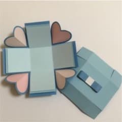 「ブルー系」プレゼントボックス ミニ♡のサムネイル