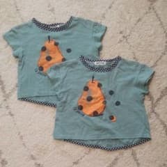 Tシャツ 姉妹お揃い100 110のサムネイル