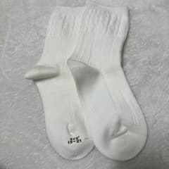 【新品】白ソックス　15-21のサムネイル