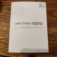 ShotNavi LASER SNIPER NANO WHITE新品未使用のサムネイル