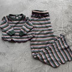 母娘お揃いコーデ MARKEY’S キッズ80＋大人パンツ ペアルックのサムネイル