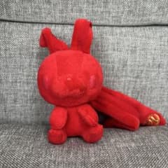 チャックスGP 汎用うさぎ ぬいぐるみ 紅 ひとくちサイズ - メルカリ