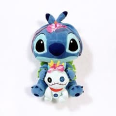 ディズニーストア スティッチ スクランプ クリスマス ぬいぐるみ レア ディズニー Disney ぬいぐるみ スクランプ クリスマス