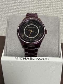【電池切れ】MICHAEL KORS パープル 腕時計のサムネイル