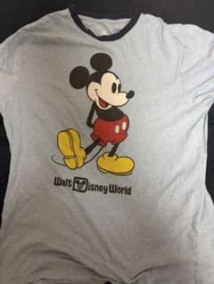 Walt Disney World ミッキーマウス リンガーTシャツ Lのサムネイル