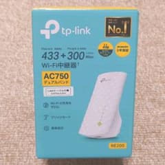 TP−LINK RE200　外箱なし　Wi-Fi中継機のサムネイル