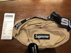 supreme 18ss ウエストバッグ ベージュ タン tanのサムネイル