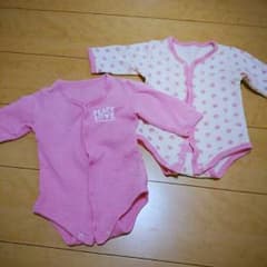 60センチ☆前開き長袖肌着のサムネイル