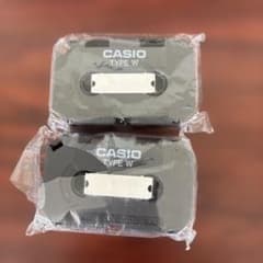 CASIO インクリボンカセット TYPE W 2個セット - メルカリ