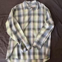 AURALEE SUPER LIGHT WOOL CHECK SHIRT 3のサムネイル