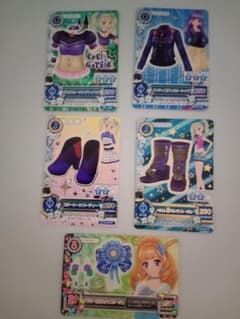 アイカツ！クール系カード5枚セット（ロリゴシック1枚含）のサムネイル