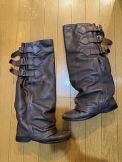 ZUCCa ズッカ ベルトパンツブーツ S 希少モデル ナウシカブーツ - メルカリ