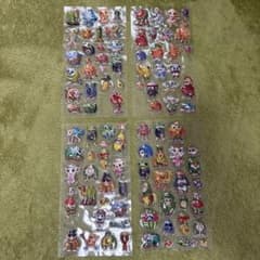 値下げ⭕️ ユニークなキャラクターシール ステッカー 4枚セットのサムネイル