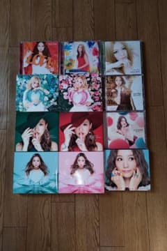 西野カナ　初回限定版ＣＤアルバムＤＶＤ付き　１２枚セット＋クリアファイル２枚のサムネイル