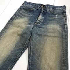 ブランド古着！日本製 Lee 20101 左綾 used加工 デニムパンツ - メルカリ