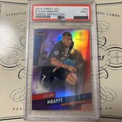 キリアン ムバッペ Topps Finest 250枚限定 PSA 9 鑑定済 キリアン ムバッペ Topps Finest 250枚限定 PSA 9 鑑定済