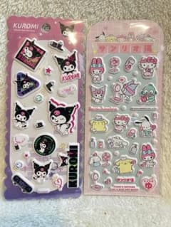 公式 正規品 サンリオ ぷっくりシール ぷくぷくシール クロミ キティ マイメロ