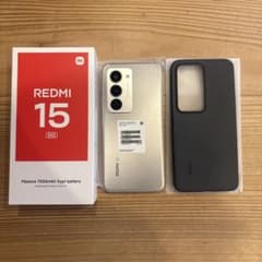 Xiaomi Redmi 15 5G 本体 チタングレー - 5