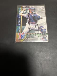 ヤクルトスワローズ 古田敦也直筆サインカード - メルカリ