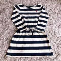 POLO ラルフローレンキッズ ボーダーワンピース3Tのサムネイル