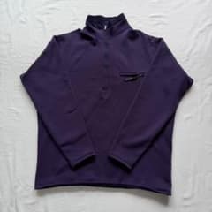 【USA製】Patagonia 96年製 ハーフジップフリース パープル XLのサムネイル
