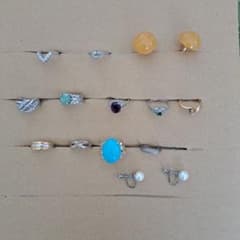 指輪とイヤリングセットのサムネイル