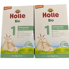 ホレ Holle オーガニック ヤギ粉ミルク Step1 400g×2箱 - メルカリ