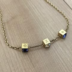 ルイ ヴィトン コリエ ギャンブル ネックレス キューブのサムネイル