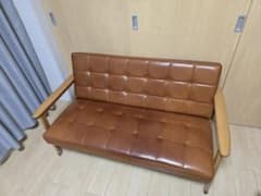 カリモク60 Kチェア本革ヴォルテライトブラウン2シーター - メルカリ